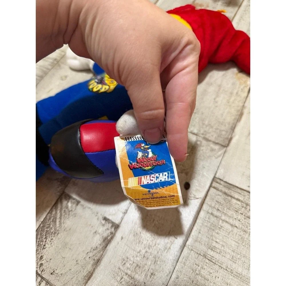 Vintage woody woodpecker nascar plush‎